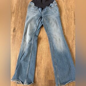 Old Navy Blue Maternity Jeans